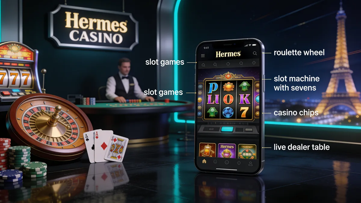 hermes casino en France — À propos de l'Application Hermes Casino